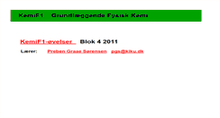 Desktop Screenshot of kemif1.kiku.dk